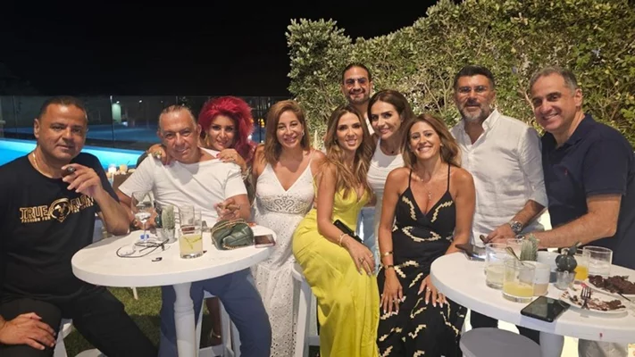 Sunset Gathering at Karam Residence in Amchit